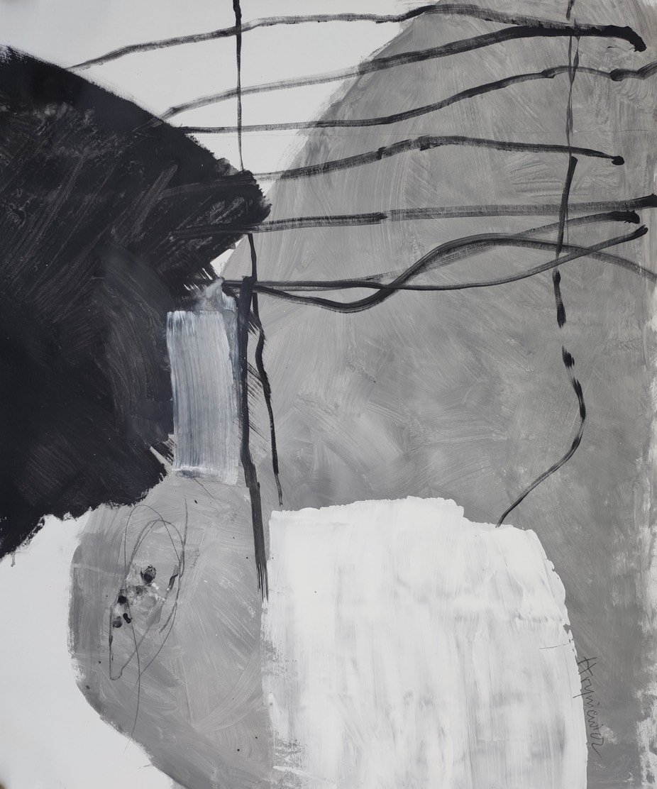 Anna Hryniewicz - Hold on to your reality4, acrylic on canv 110x95cm