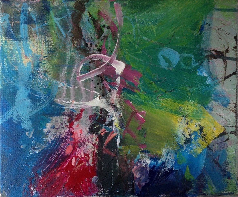 Anna Hryniewicz, acrylic on canvas 2017