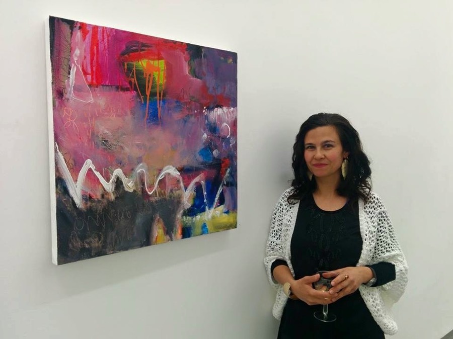 Anna Hryniewicz on Rua Red Winter Show opening 2015