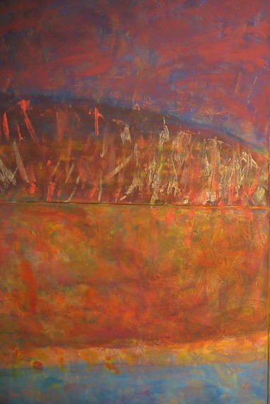 Breath of the light, 140x100cm  acrylic on canvas 2006