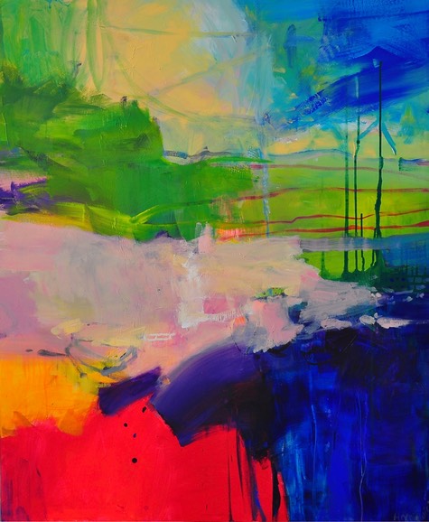 Finding the dream 120x100cm acr/canv Anna Hryniewicz 2019