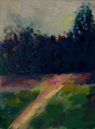 Last ray, 60x80cm acrylic on canvas 2003