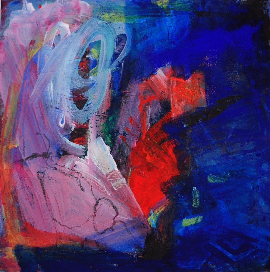 Some other time 20x20cm acrylic on board