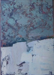 Winter, 26x36cm  acrylic on canvas 2010