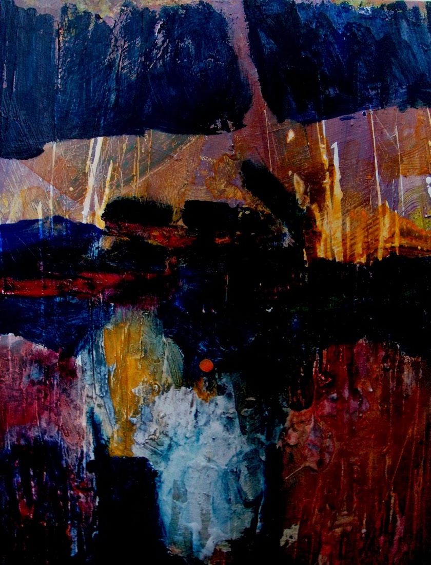 A splinter of my imagination, 30x40cm acrylic on canvas 2013